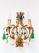 Italian Gilded Murano Glass Wall Light, 1960s, Image 1