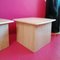 Postmodern Polished Travertine Side or End Tables, USA, 1980s, Set of 2 8