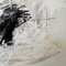 Felix Bachmann, Abstrakte Komposition in Schwarz-Weiß, 2023, Mixed Media on Canvas 7