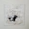 Felix Bachmann, Abstrakte Komposition in Schwarz-Weiß, 2023, Mixed Media on Canvas 1
