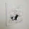 Felix Bachmann, Abstrakte Komposition in Schwarz-Weiß, 2023, Mixed Media on Canvas 10