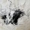 Felix Bachmann, Composición abstracta en blanco y negro, 2023, Técnica mixta sobre lienzo, Imagen 4