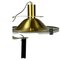 Lámpara de mesa italiana Mid-Century de metal y latón, Imagen 8