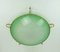 Large Mid-Century No. 70 Ceiling Light in Glass, Aluminium and Bakelite from Erco, 1950s 1