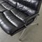 Vintage Black Leather Gamma Sofa by Paul Tuttle for Strässle, Switzerland, 1960s, Image 3