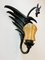 Modernist Winged Dragon Iron Lamp in the style of Gaudi, Barcelona, Spain, 1940s 1