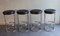 Bar Stools by Prof. Horst Brüning for Kill International, 1963, Set of 4 1