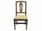 Chaises Antiques en Noyer, Set de 4 3