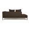 Jaan Living Fabric Lounger in Gray Brown from Walter Knoll 8