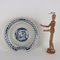 Kissing Kisses Plate in Maiolica from Pavia 2