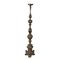 Carved Wood Torchiere Stand, Image 1