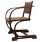 Dutch Art Deco Bentwood Lounge Chair, 1950s, Image 1