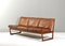 Fd130 Teak Sofa in Cognac Leather Peter Hvidt for France & Søn / France & Daverkosen, Denmark, 1950s 5