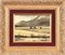 Derek Quann, Small Cottages in the Mournes in Ireland, 1985, Oil Painting, Framed 1