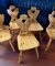 Mountain Chairs in Pine, 1970s, Set of 6 3