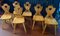 Mountain Chairs in Pine, 1970s, Set of 6, Image 1