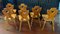 Mountain Chairs in Pine, 1970s, Set of 6 5