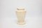 Italienische Vintage Vase aus weißem Marmor 3