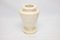 Vintage Italian Vase in White Marble 1