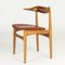 Modern Cowhorn Dining Chairs by Knud Færch for Slagelse Møbelværk, 1950s, Set of 8 5