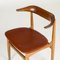 Modern Cowhorn Dining Chairs by Knud Færch for Slagelse Møbelværk, 1950s, Set of 8, Image 7