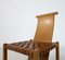 Mid-Century Modern Italian Wood and Leather Chairs, 1950s, Set of 12, Image 6