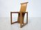 Italienische Mid-Century Modern Stühle aus Holz & Leder, 1950er, 12 . Set 5