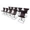 Mid-Century Modern Topos Stühle von Gruppo Dam für Busnelli, 1970er, 10 . Set 1