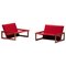 Carlotta Lounge Chairs by Tobia Scarpa for Cassina, 1970s, Set of 2 1