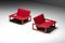 Carlotta Lounge Chairs by Tobia Scarpa for Cassina, 1970s, Set of 2 3