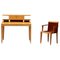 Writing Desk with Chair by Chi Wing Lo for Giorgetti, 1990s, Set of 2, Image 1