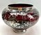 Bohemian Silver Edging Hand-Crafted Glass Punch Bowl with Lid, 1900s 10