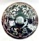 Punch Bowl in vetro bohémien con coperchio in argento, inizio XX secolo, Immagine 8