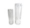 Vintage Vases in Clear and Frosted Art Glass from Peill & Putzler, 1971, Set of 2, Image 3