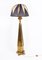 Vintage French Art Deco Standard Lamp with Shade, 1920 2