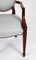 Vintage Hepplewhite Revival Esszimmerstühle mit Schildrücken, 1960er, 12 . Set 17