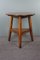 Antique English Pinewood Cricket Table 2