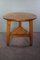 Antique English Pinewood Cricket Table, Image 1