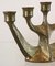 Vintage Brutalist Brass Candleholder from Horst Dalbeck 8