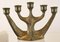 Vintage Brutalist Brass Candleholder from Horst Dalbeck, Image 1