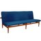 Blaues 3-Sitzer Japan Sofa von Finn Juhl, 1960er 4