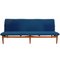 Blaues 3-Sitzer Japan Sofa von Finn Juhl, 1960er 1