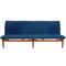Japan 3-Seater Sofa in Blue Fabric by Finn Juhl, 1960s 1
