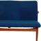 Blaues 3-Sitzer Japan Sofa von Finn Juhl, 1960er 3