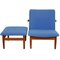 Japan Lounge Chair with Ottoman by Finn Juhl, 1960s, Set of 2 1