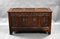 18th Century Carved Oak Coffer, 1730s, Image 12