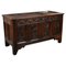 18th Century Carved Oak Coffer, 1730s, Image 1