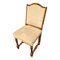 Louis XIII Brown & Beige Chair 1