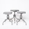 Industrial Height Adjustable Factory Stool from Leabank Chairs Ltd., 1950s, Image 1