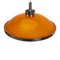 Lámpara colgante Ufo era espacial en naranja, años 70, Imagen 4